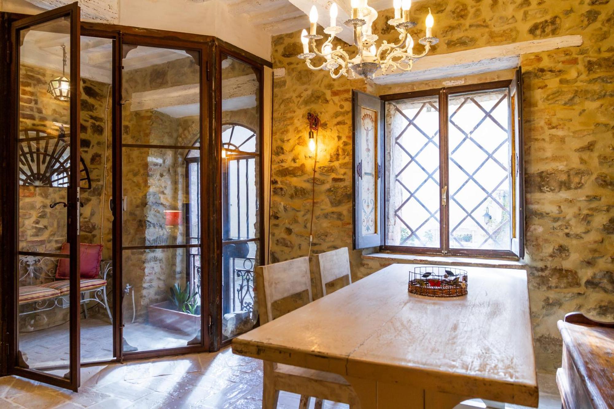 マリアーノ・イン・トスカーナCasa Peretaアパートメント エクステリア 写真