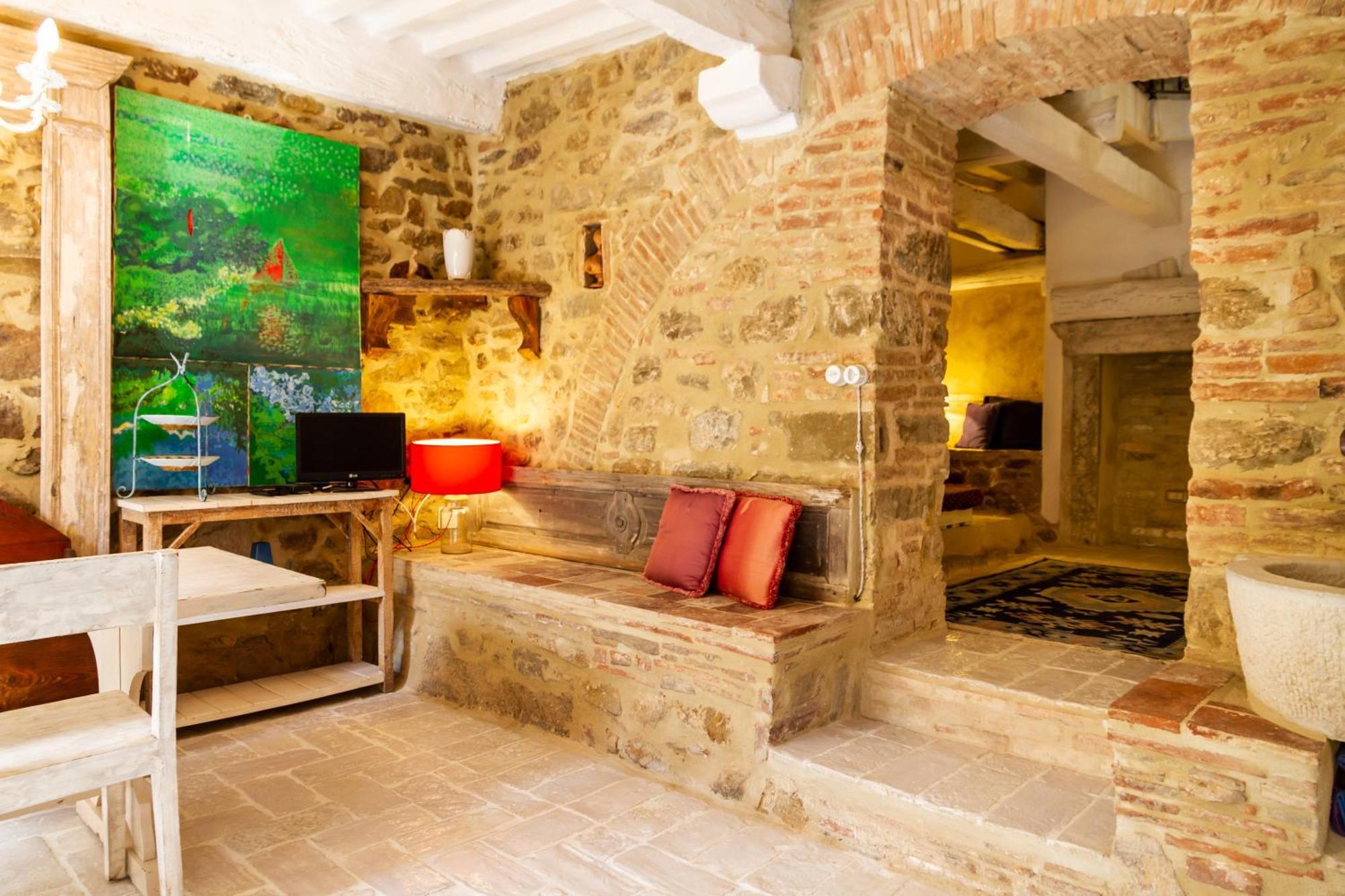マリアーノ・イン・トスカーナCasa Peretaアパートメント エクステリア 写真